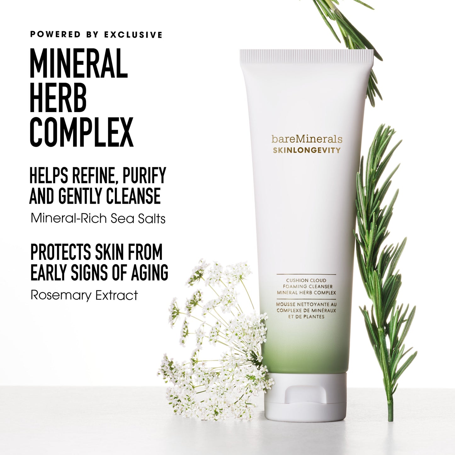 SKINLONGEVITY® Cushion Cloud Foaming Cleanser