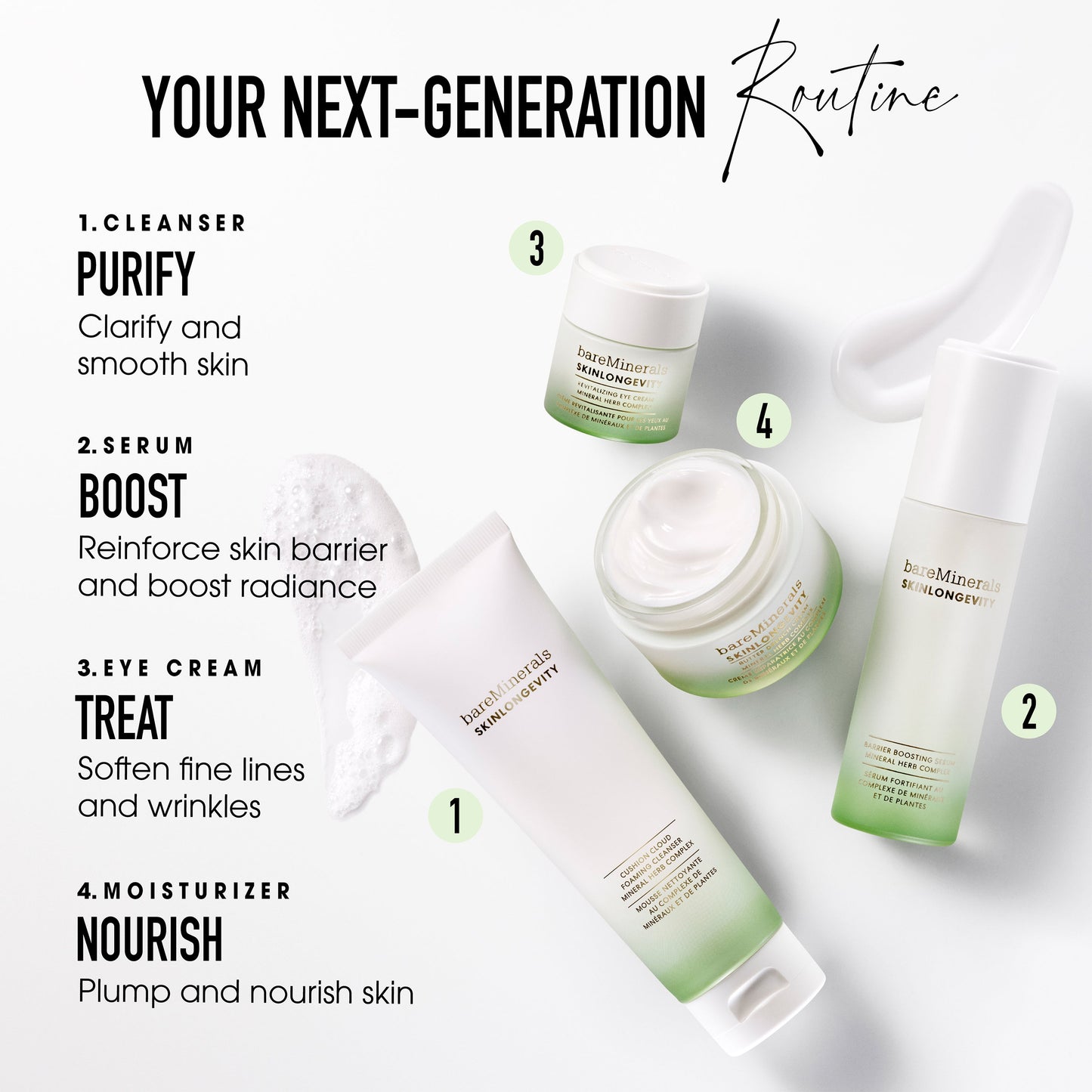 SKINLONGEVITY® Cushion Cloud Foaming Cleanser